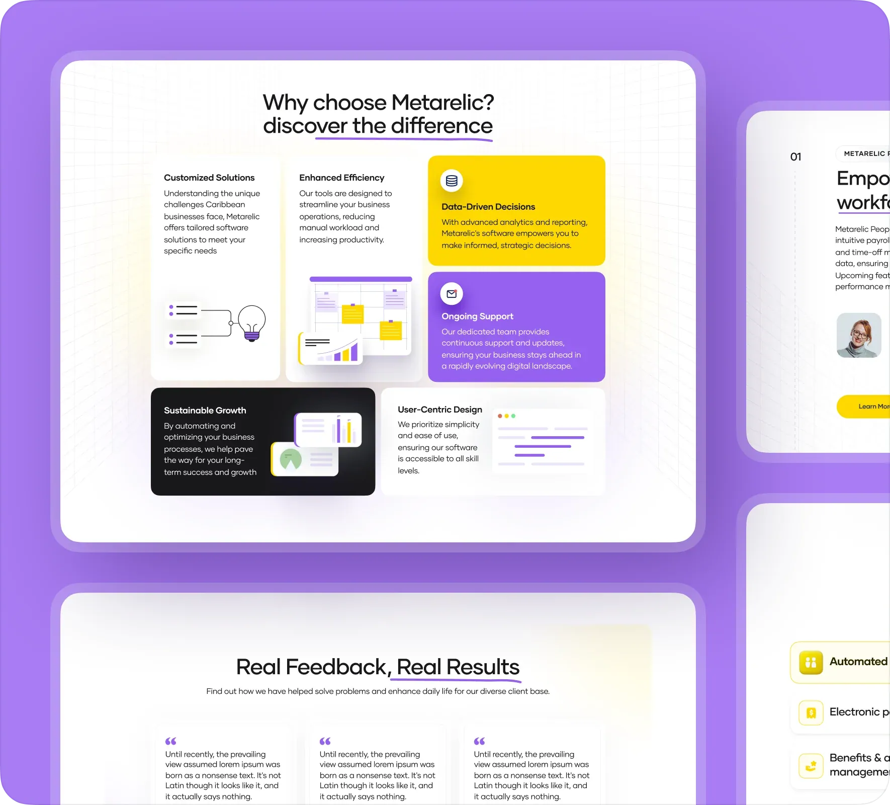 Metarelic website design and development by 5Four Digital, image 7 of 12