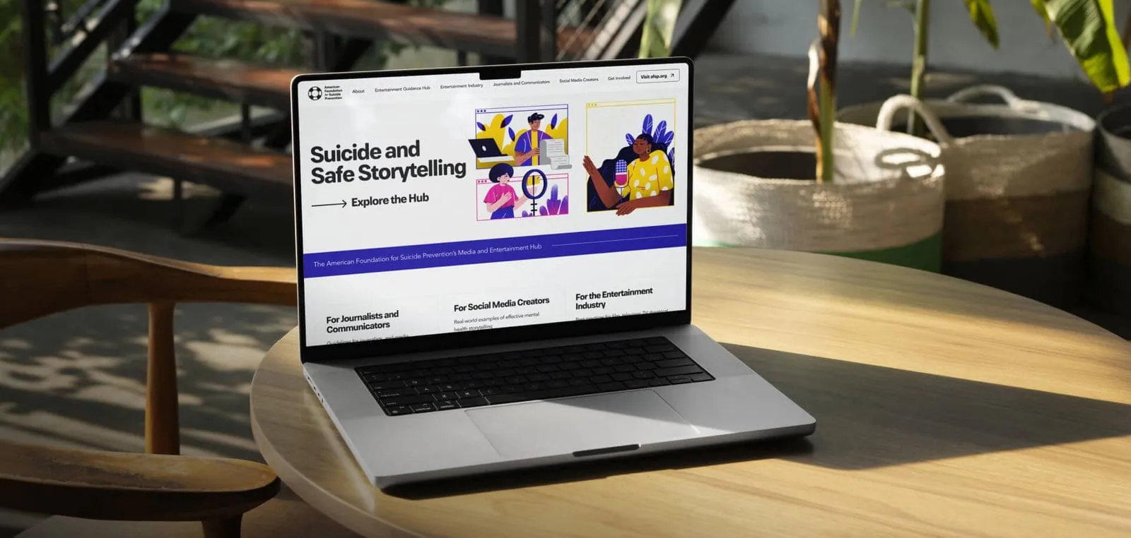 AFSP case study: website design and development by 5Four Digital