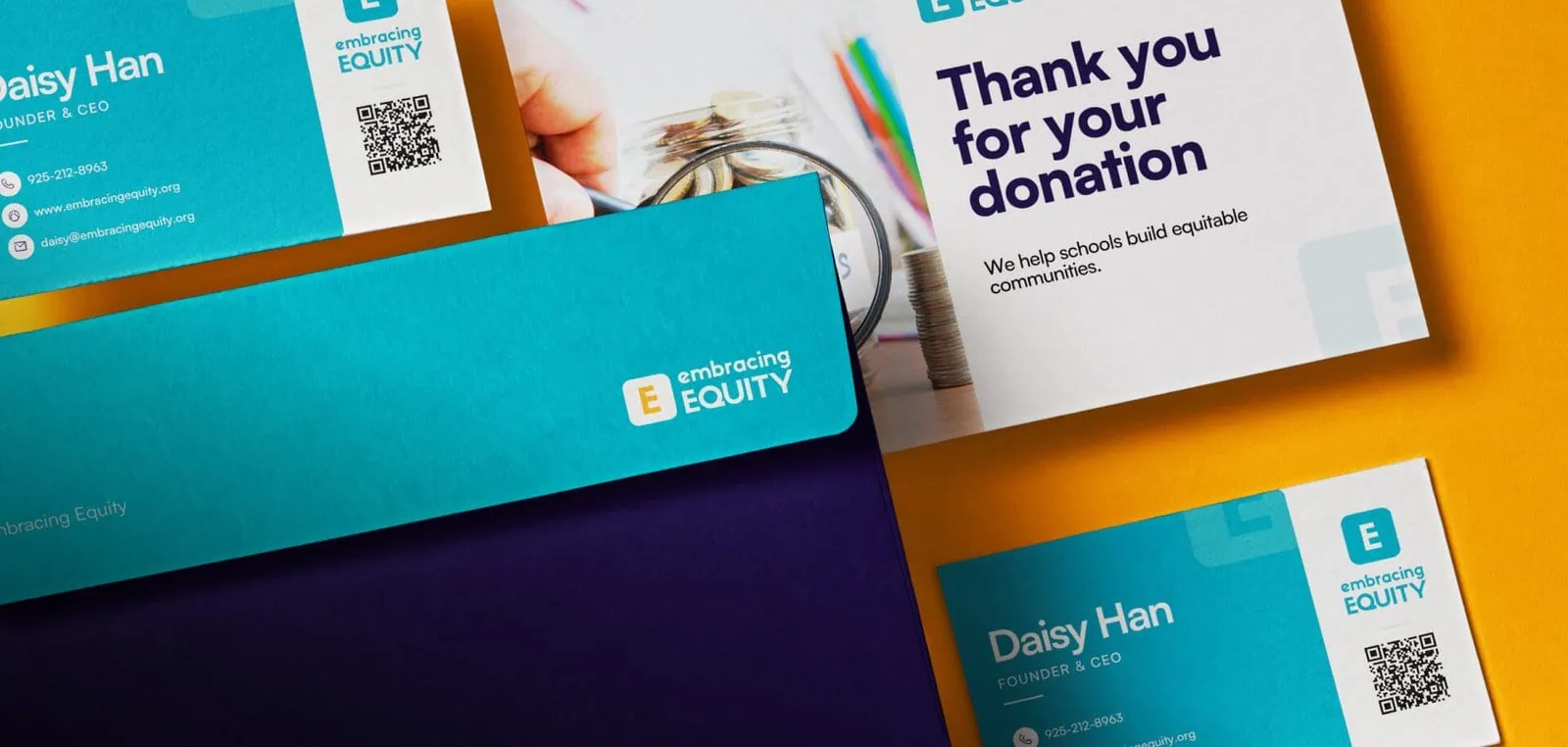 Embracing Equity case study: brand identity and website design by 5Four Digital