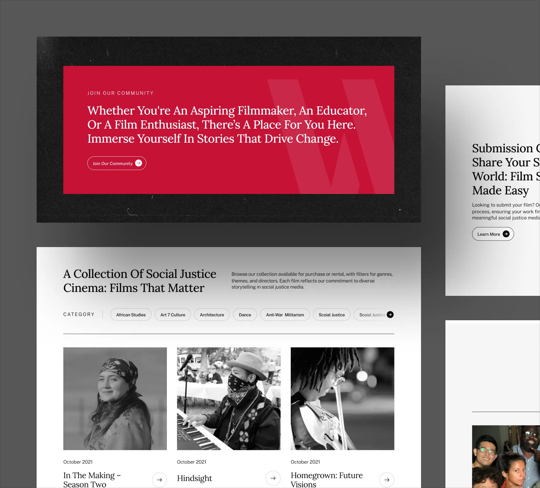 Third World Newsreel website design and development by 5Four Digital, image 10 of 12